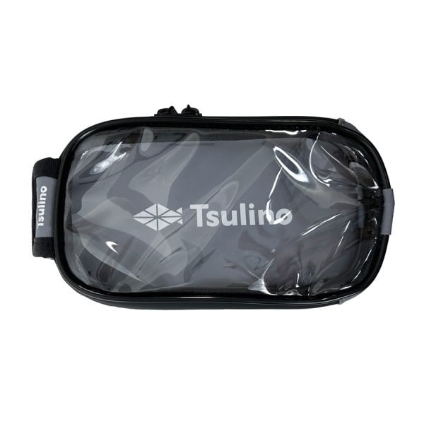 シースルーモバイルポーチ　(クールグレー)